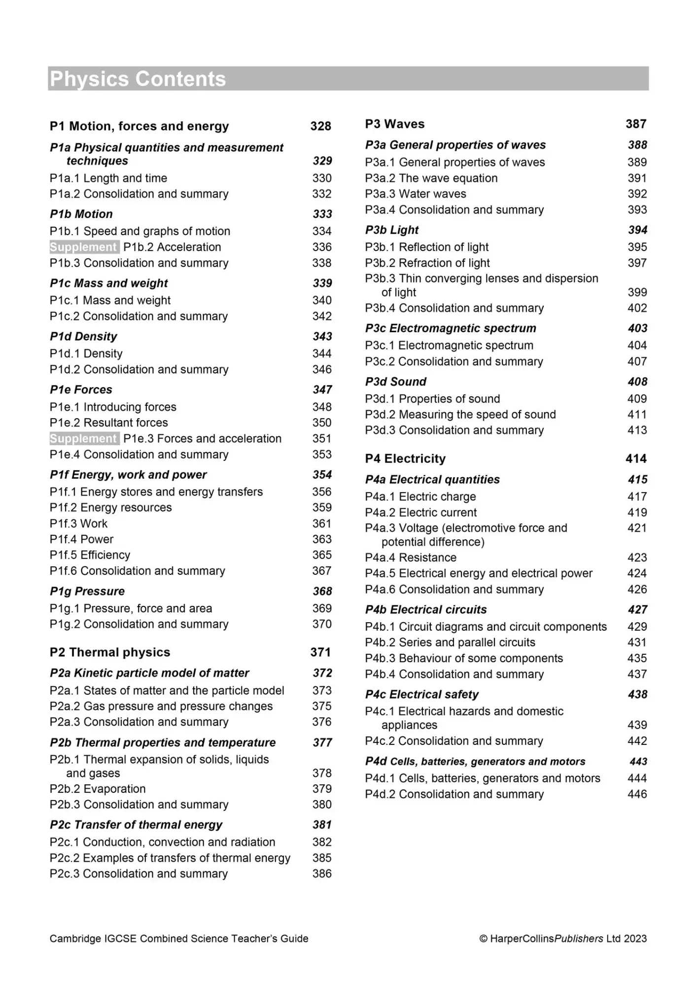 Bild: 9780008545918 | Cambridge Igcse(tm) Combined Science Teacher Guide | Malcolm Bradley
