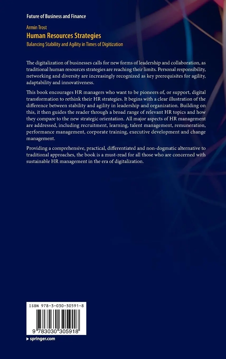 Rückseite: 9783030305918 | Human Resources Strategies | Armin Trost | Buch | xxi | Englisch
