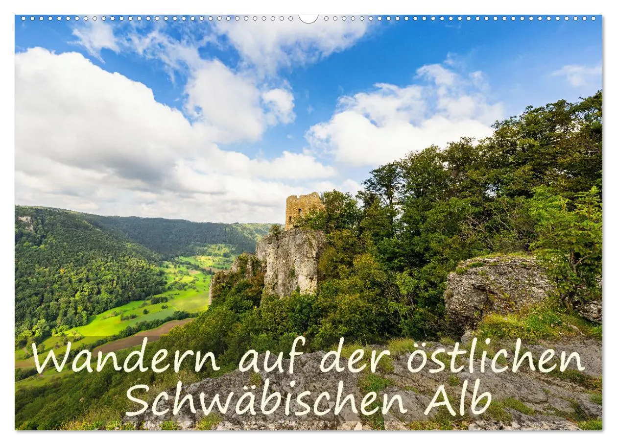 Cover: 9783457335918 | Wandern auf der östlichen Schwäbischen Alb (Wandkalender 2026 DIN...