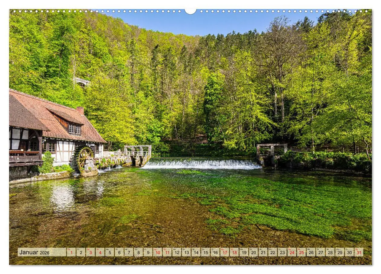Bild: 9783457335918 | Wandern auf der östlichen Schwäbischen Alb (Wandkalender 2026 DIN...