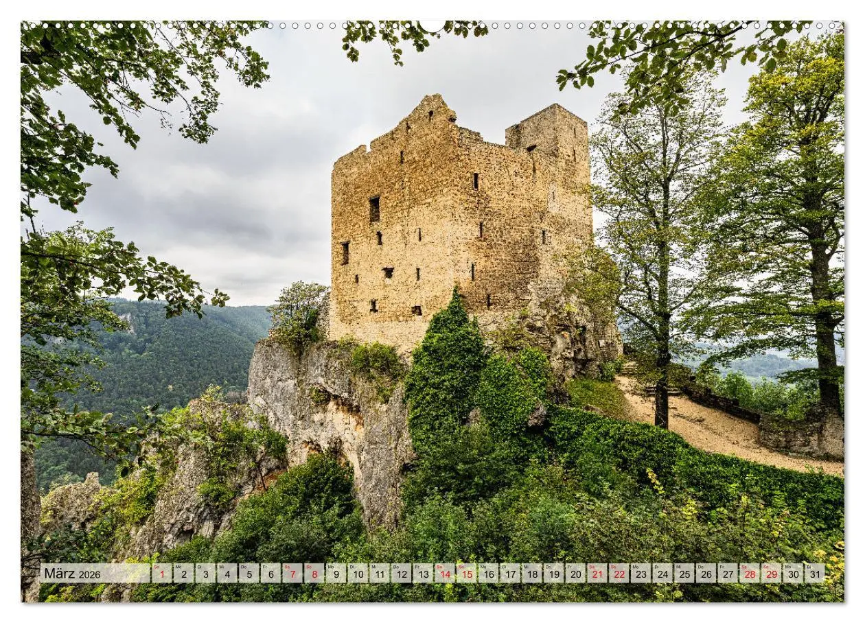 Bild: 9783457335918 | Wandern auf der östlichen Schwäbischen Alb (Wandkalender 2026 DIN...