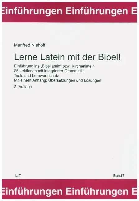 Cover: 9783643145918 | Lerne Latein mit der Bibel! | Manfred Niehoff | Taschenbuch | 280 S.