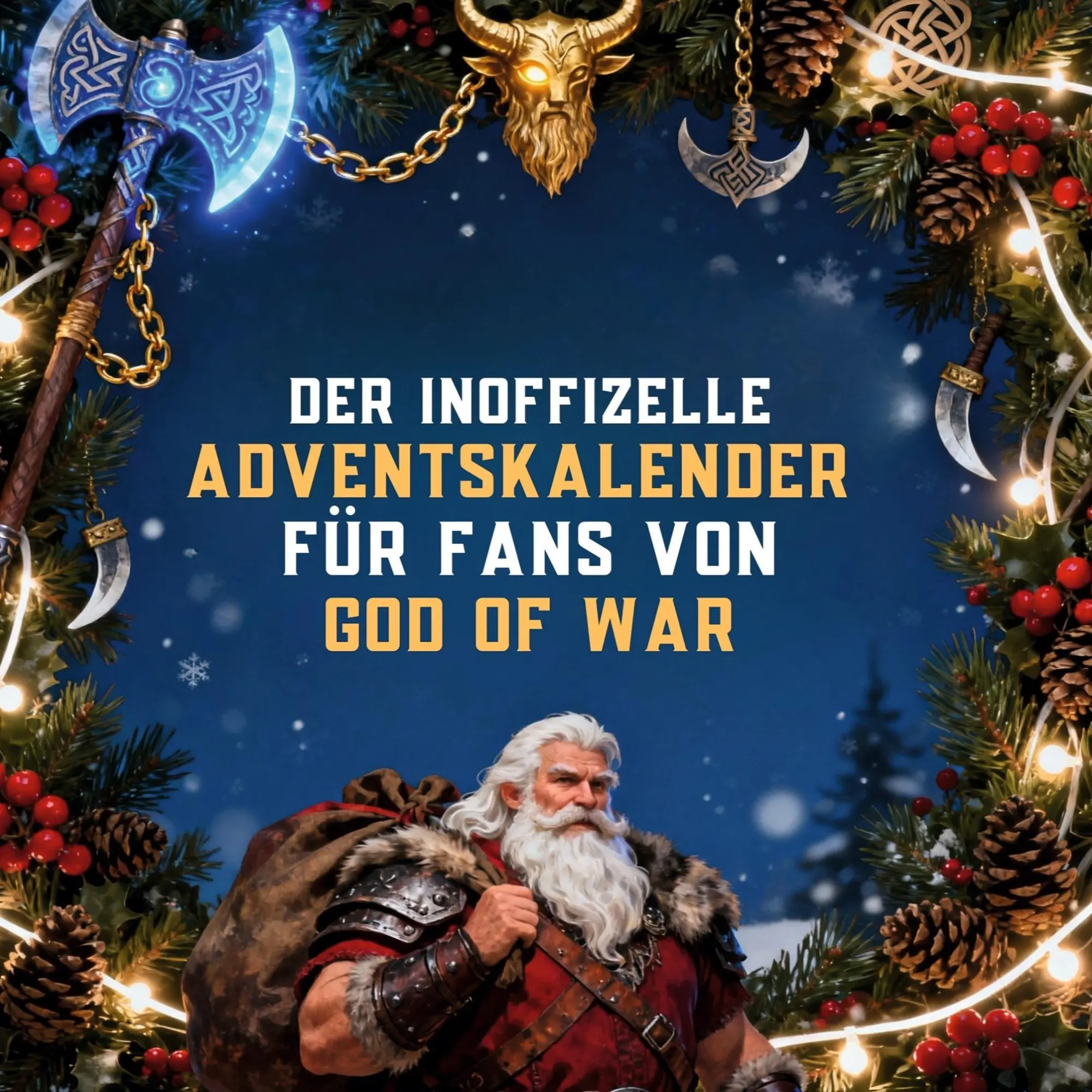 Cover: 9783695315918 | Der inoffizielle Adventskalender für Fans von God of War | Zoe Möller