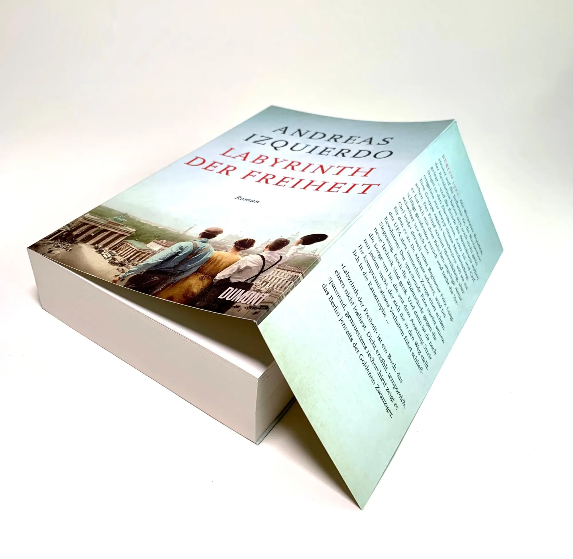 Bild: 9783832165918 | Labyrinth der Freiheit | Roman | Andreas Izquierdo | Taschenbuch