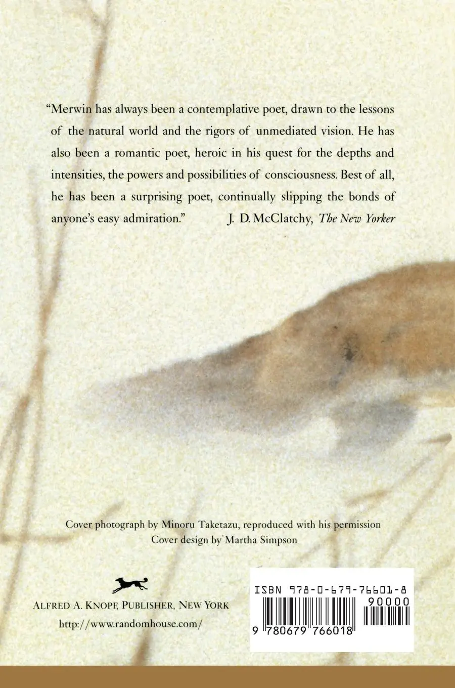 Rückseite: 9780679766018 | The Vixen | W. S. Merwin | Taschenbuch | Einband - flex.(Paperback)