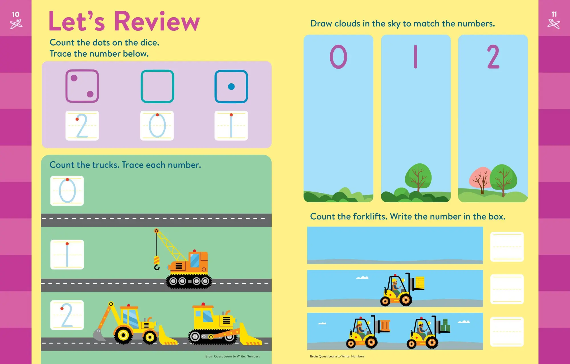 Bild: 9781523516018 | Brain Quest Learn to Write: Numbers | Workman Publishing | Taschenbuch