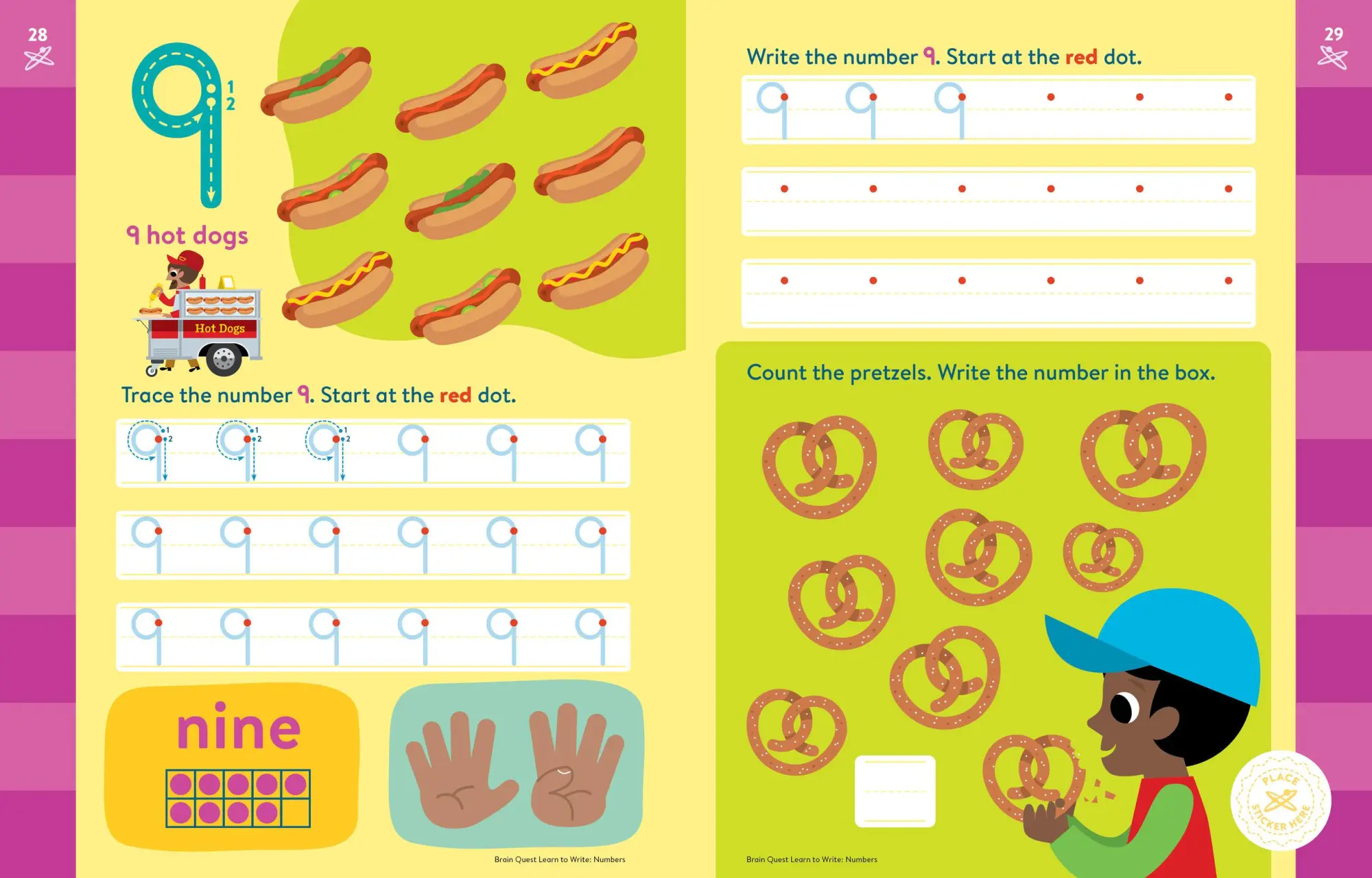 Bild: 9781523516018 | Brain Quest Learn to Write: Numbers | Workman Publishing | Taschenbuch