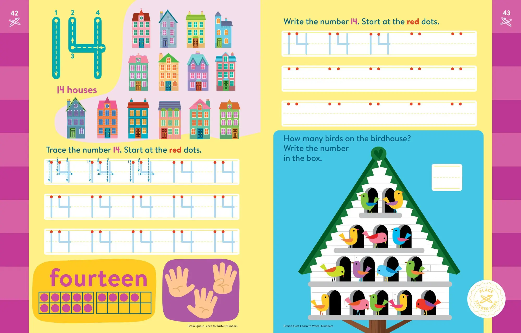 Bild: 9781523516018 | Brain Quest Learn to Write: Numbers | Workman Publishing | Taschenbuch