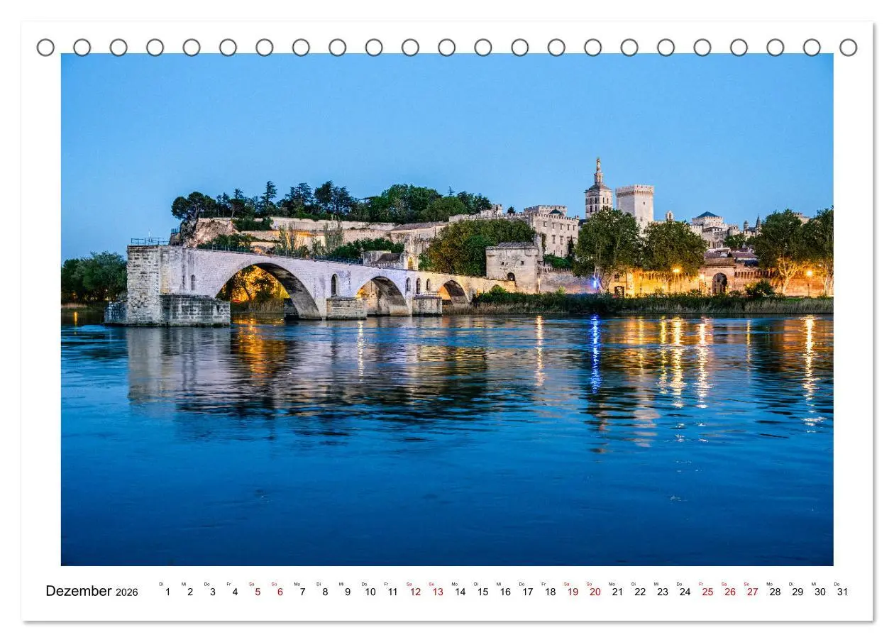 Bild: 9783457396018 | In den Gassen von Avignon (Tischkalender 2026 DIN A5 quer),...