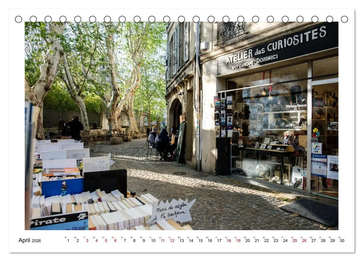 Bild: 9783457396018 | In den Gassen von Avignon (Tischkalender 2026 DIN A5 quer),...
