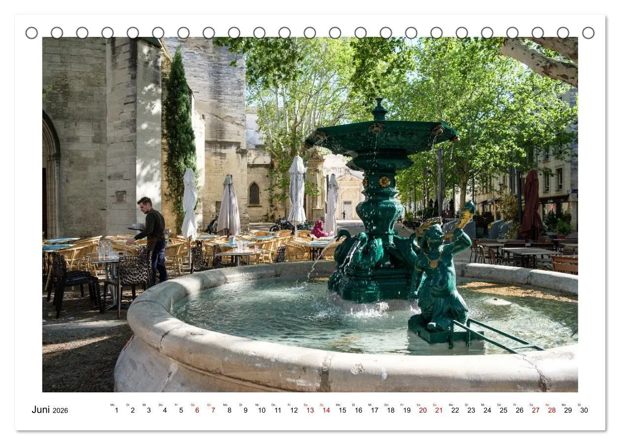 Bild: 9783457396018 | In den Gassen von Avignon (Tischkalender 2026 DIN A5 quer),...