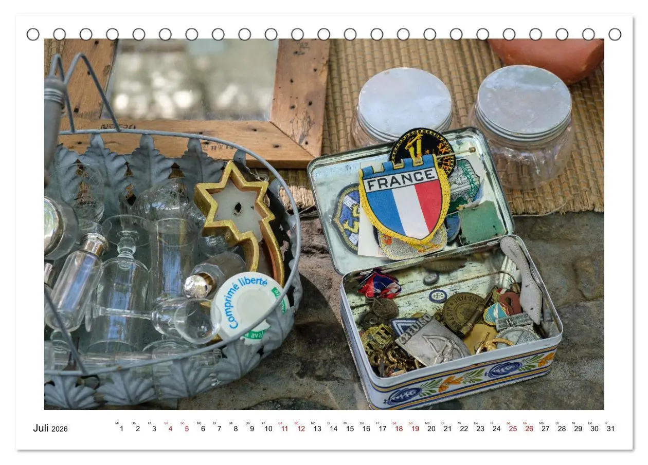 Bild: 9783457396018 | In den Gassen von Avignon (Tischkalender 2026 DIN A5 quer),...