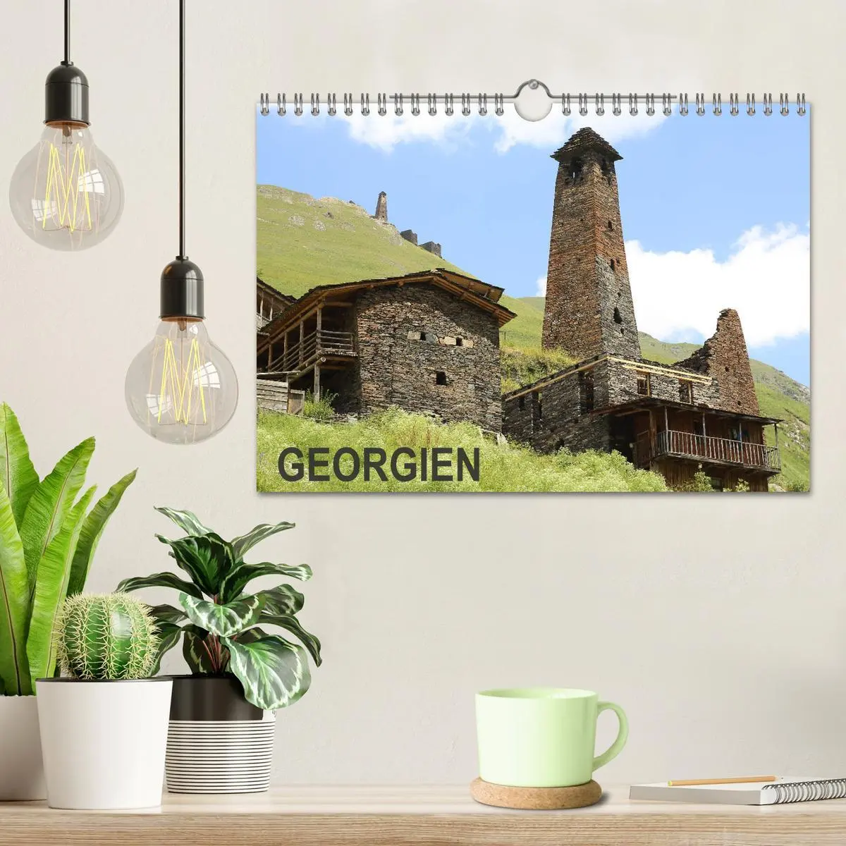 Bild: 9783457846018 | GEORGIEN (Wandkalender 2026 DIN A4 quer), CALVENDO Monatskalender