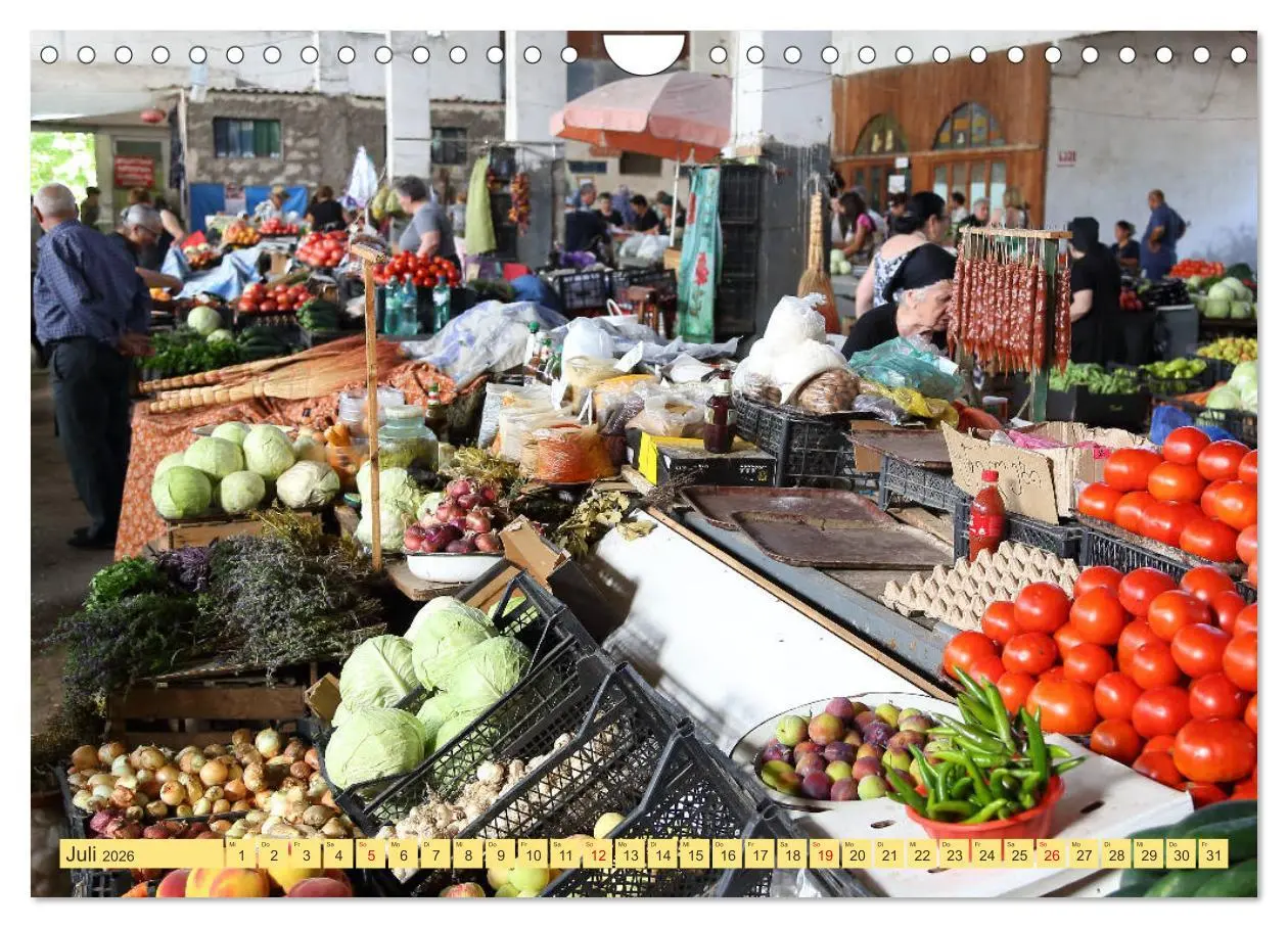 Bild: 9783457846018 | GEORGIEN (Wandkalender 2026 DIN A4 quer), CALVENDO Monatskalender
