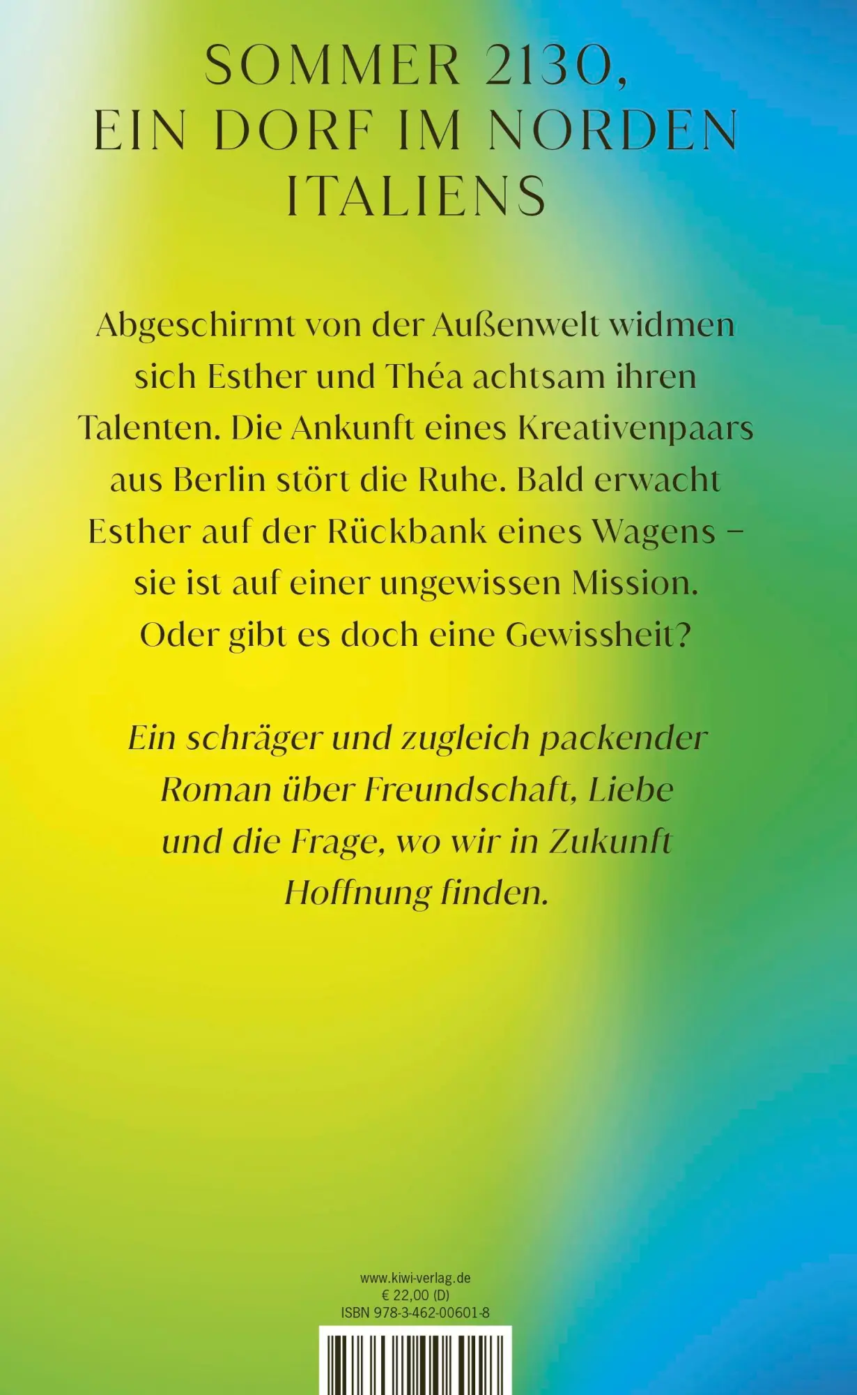 Rückseite: 9783462006018 | Das Ende ist beruhigend | Roman | Carla Kaspari | Buch | 272 S. | 2025