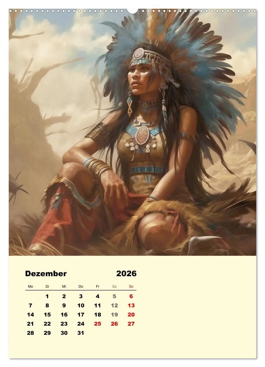 Bild: 9783516316018 | Indian Fantasy (Wandkalender 2026 DIN A2 hoch), CALVENDO...