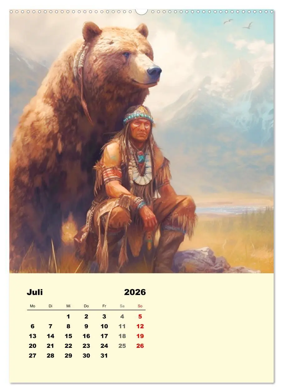 Bild: 9783516316018 | Indian Fantasy (Wandkalender 2026 DIN A2 hoch), CALVENDO...
