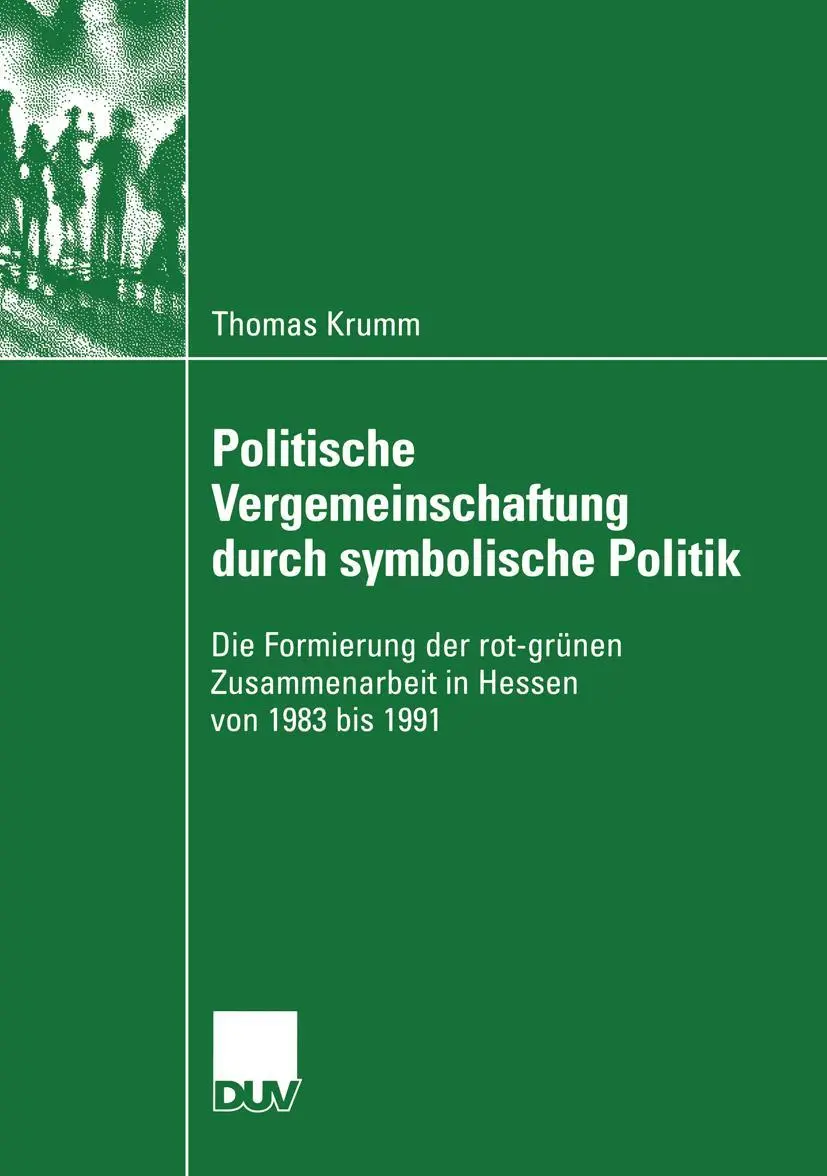 Cover: 9783824446018 | Politische Vergemeinschaftung durch symbolische Politik | Thomas Krumm