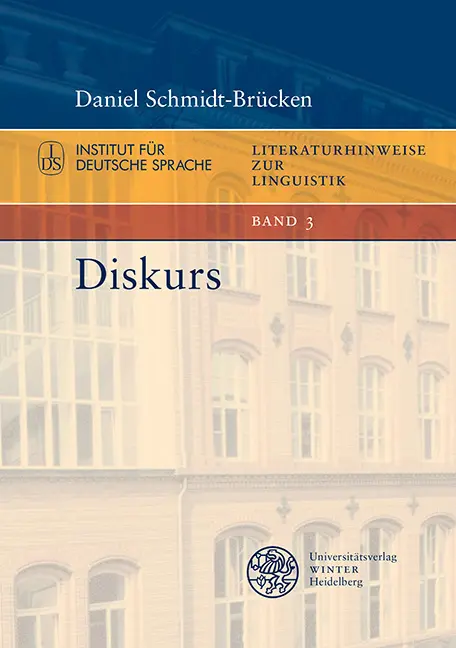 Cover: 9783825366018 | Diskurs | Daniel Schmidt-Brücken | Taschenbuch | Deutsch