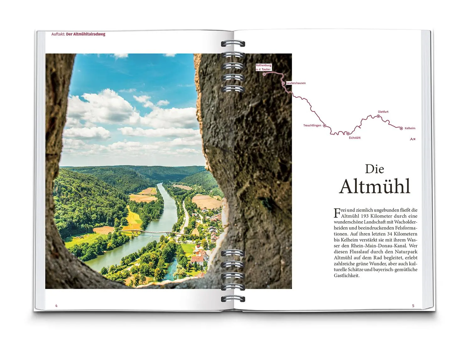 Bild: 9783991216018 | KOMPASS Radreiseführer Altmühltalradweg von Rothenburg ob der...