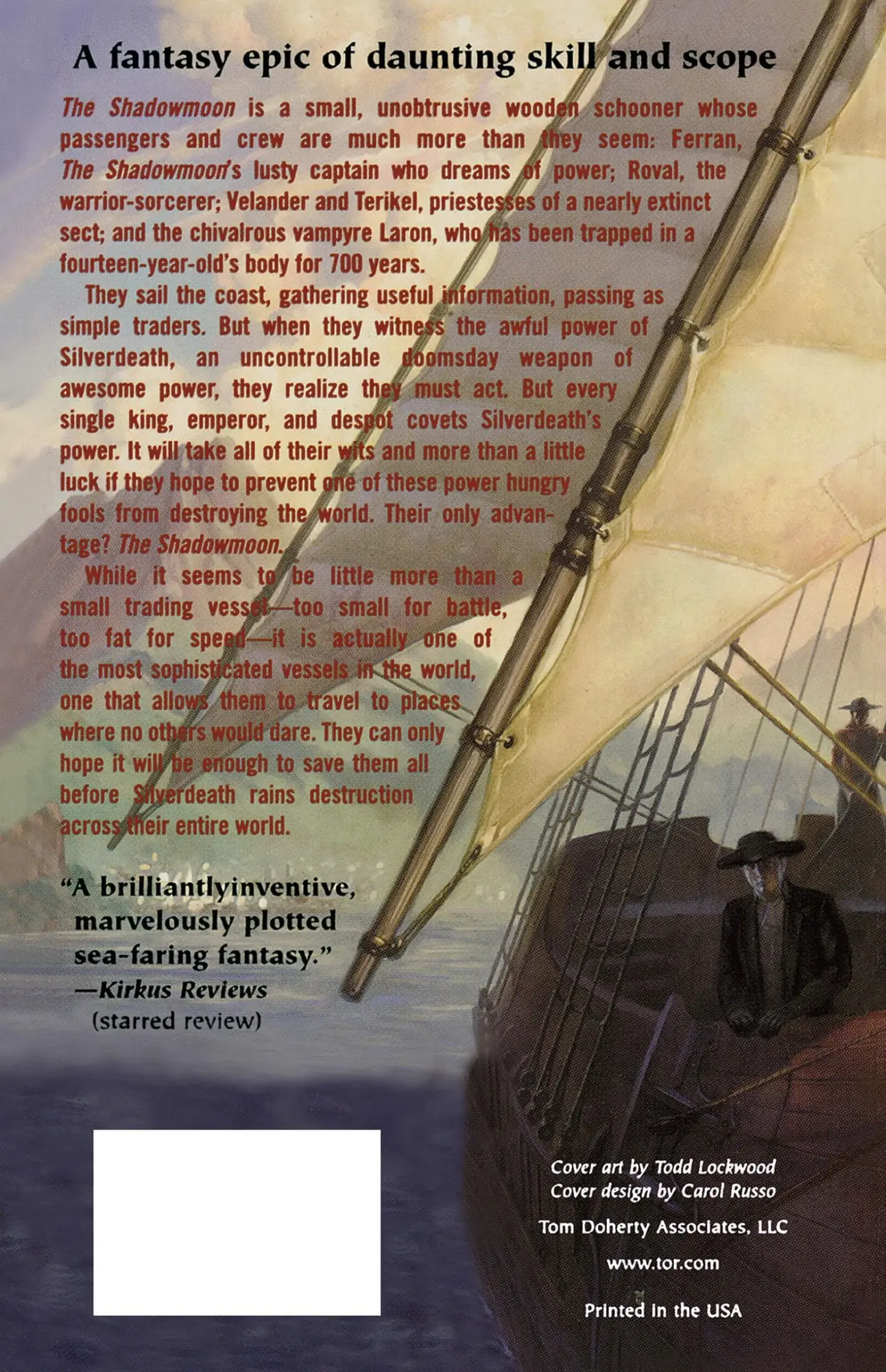 Rückseite: 9780765336118 | Voyage of the Shadowmoon | Sean Mcmullen | Taschenbuch | Englisch