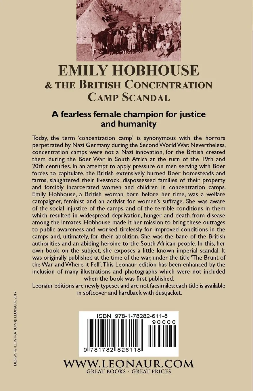 Rückseite: 9781782826118 | Emily Hobhouse and the British Concentration Camp Scandal | Hobhouse