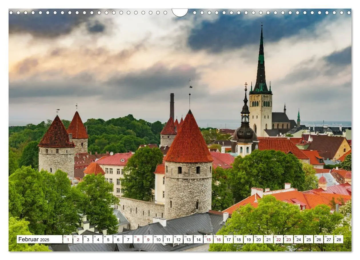 Bild: 9783435366118 | Europas Hauptstädte - lebenswerte Metropolen (Wandkalender 2025 DIN...