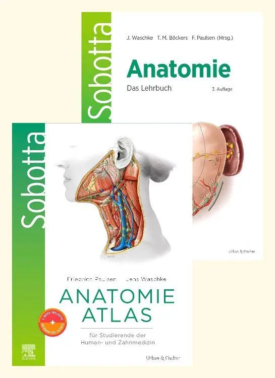 Cover: 9783437416118 | Sobotta-Duo Atlas und Lehrbuch | Jens Waschke (u. a.) | Buch | Deutsch