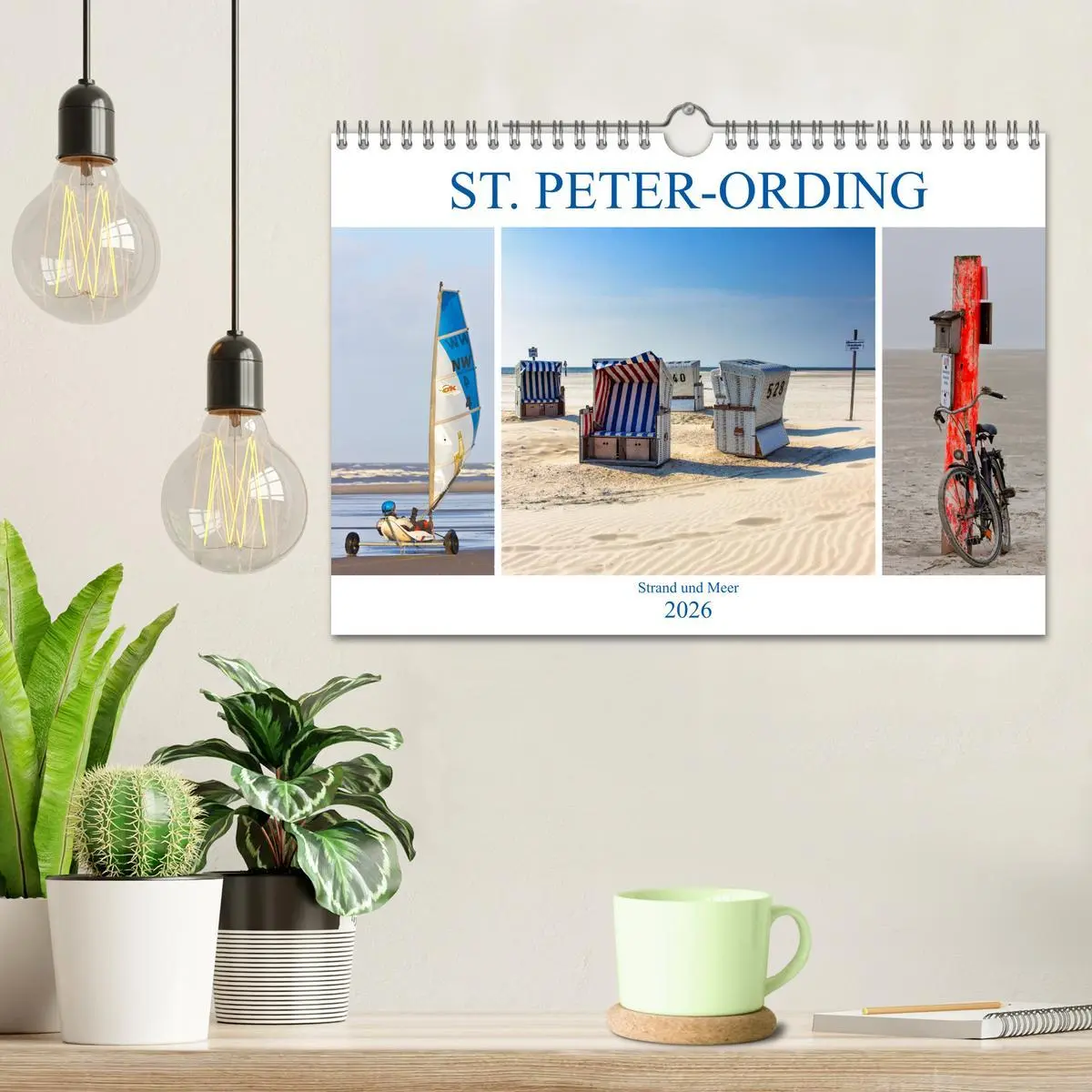 Bild: 9783457906118 | ST. PETER ORDING Strand und Meer (Wandkalender 2026 DIN A4 quer),...