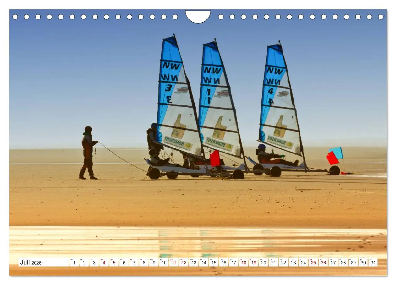 Bild: 9783457906118 | ST. PETER ORDING Strand und Meer (Wandkalender 2026 DIN A4 quer),...
