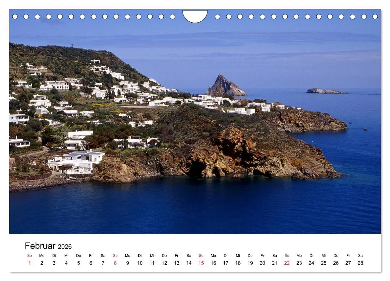 Bild: 9783516236118 | Die Liparischen Inseln (Wandkalender 2026 DIN A4 quer), CALVENDO...