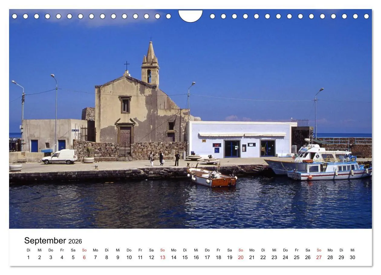 Bild: 9783516236118 | Die Liparischen Inseln (Wandkalender 2026 DIN A4 quer), CALVENDO...