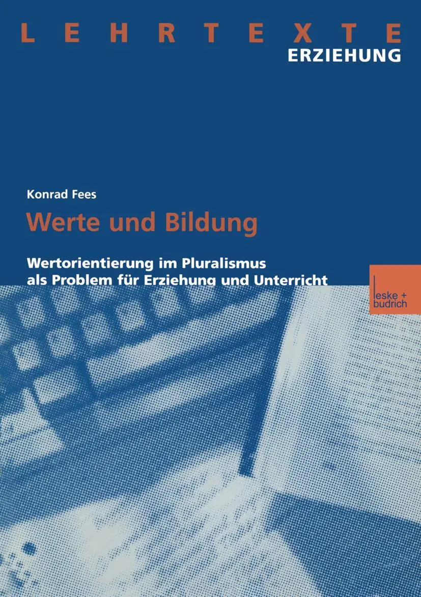 Cover: 9783810026118 | Werte und Bildung | Konrad Fees | Taschenbuch | 379 S. | Deutsch