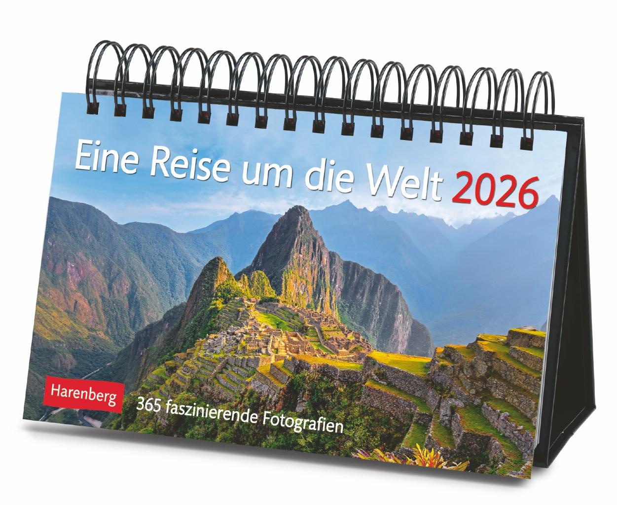 Cover: 9783840036118 | Eine Reise um die Welt Premiumkalender 2026 - 365 faszinierende...