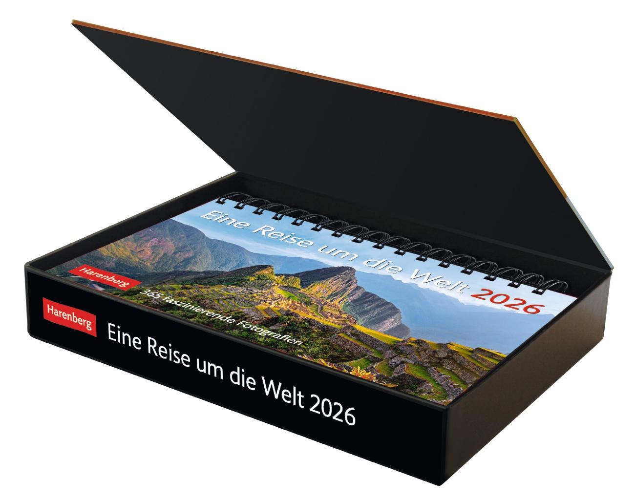Bild: 9783840036118 | Eine Reise um die Welt Premiumkalender 2026 - 365 faszinierende...