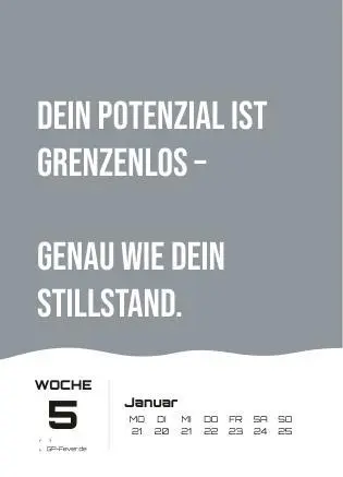 Bild: 9783986736118 | DEMOTIVATION 2026 - dein demotivierender Begleiter - Wochenkalender...