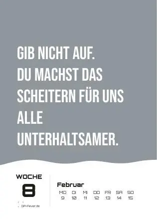 Bild: 9783986736118 | DEMOTIVATION 2026 - dein demotivierender Begleiter - Wochenkalender...