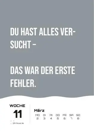Bild: 9783986736118 | DEMOTIVATION 2026 - dein demotivierender Begleiter - Wochenkalender...