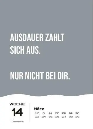 Bild: 9783986736118 | DEMOTIVATION 2026 - dein demotivierender Begleiter - Wochenkalender...
