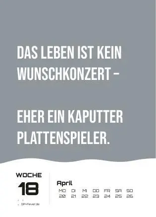 Bild: 9783986736118 | DEMOTIVATION 2026 - dein demotivierender Begleiter - Wochenkalender...