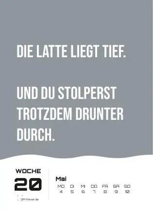 Bild: 9783986736118 | DEMOTIVATION 2026 - dein demotivierender Begleiter - Wochenkalender...