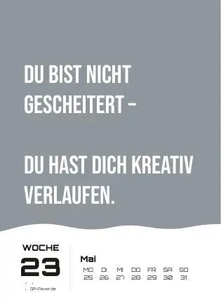 Bild: 9783986736118 | DEMOTIVATION 2026 - dein demotivierender Begleiter - Wochenkalender...
