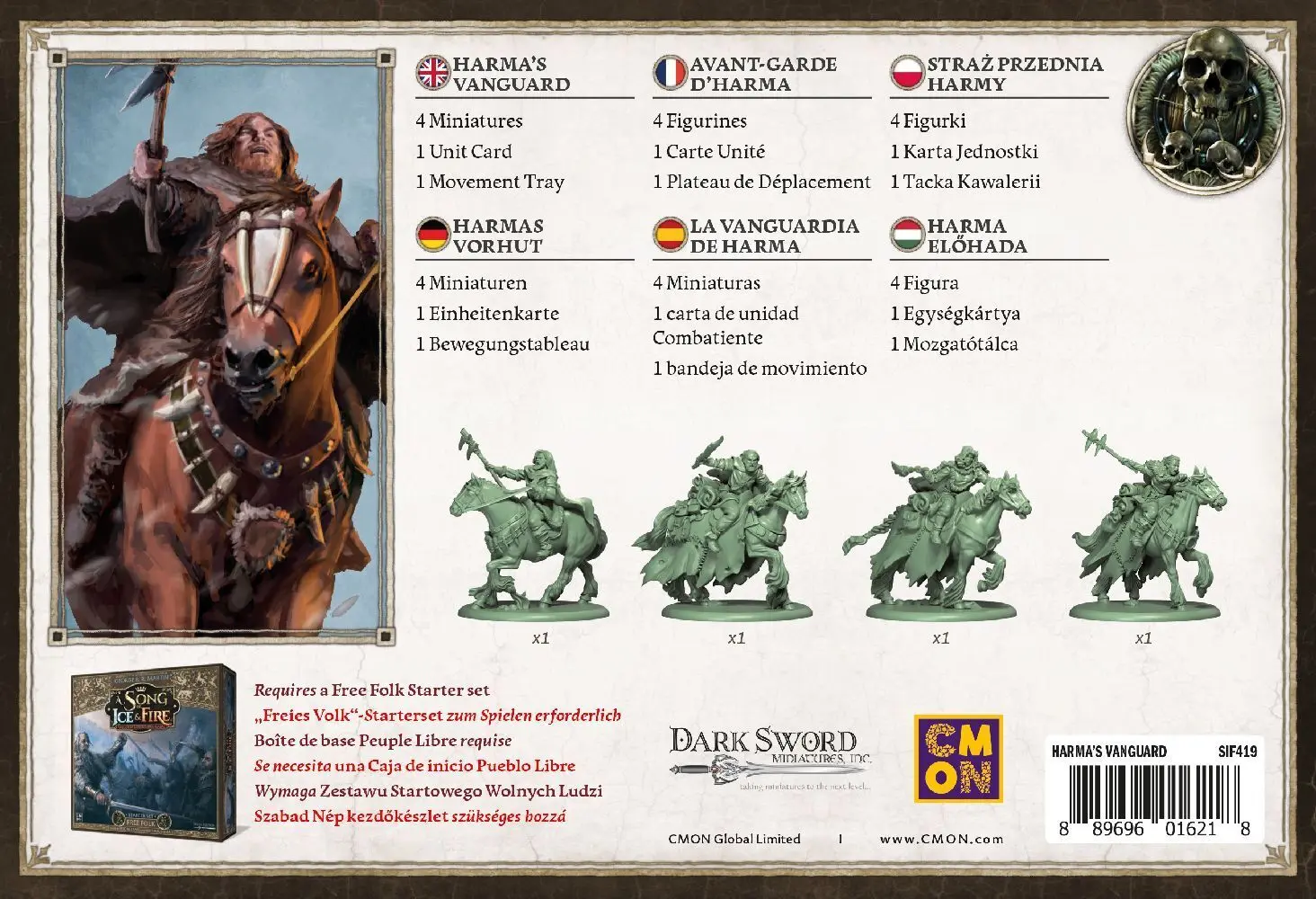 Bild: 889696016218 | A Song of Ice &amp; Fire Harmas Vanguard (Harmas Vorhut) | Spiel | 2024
