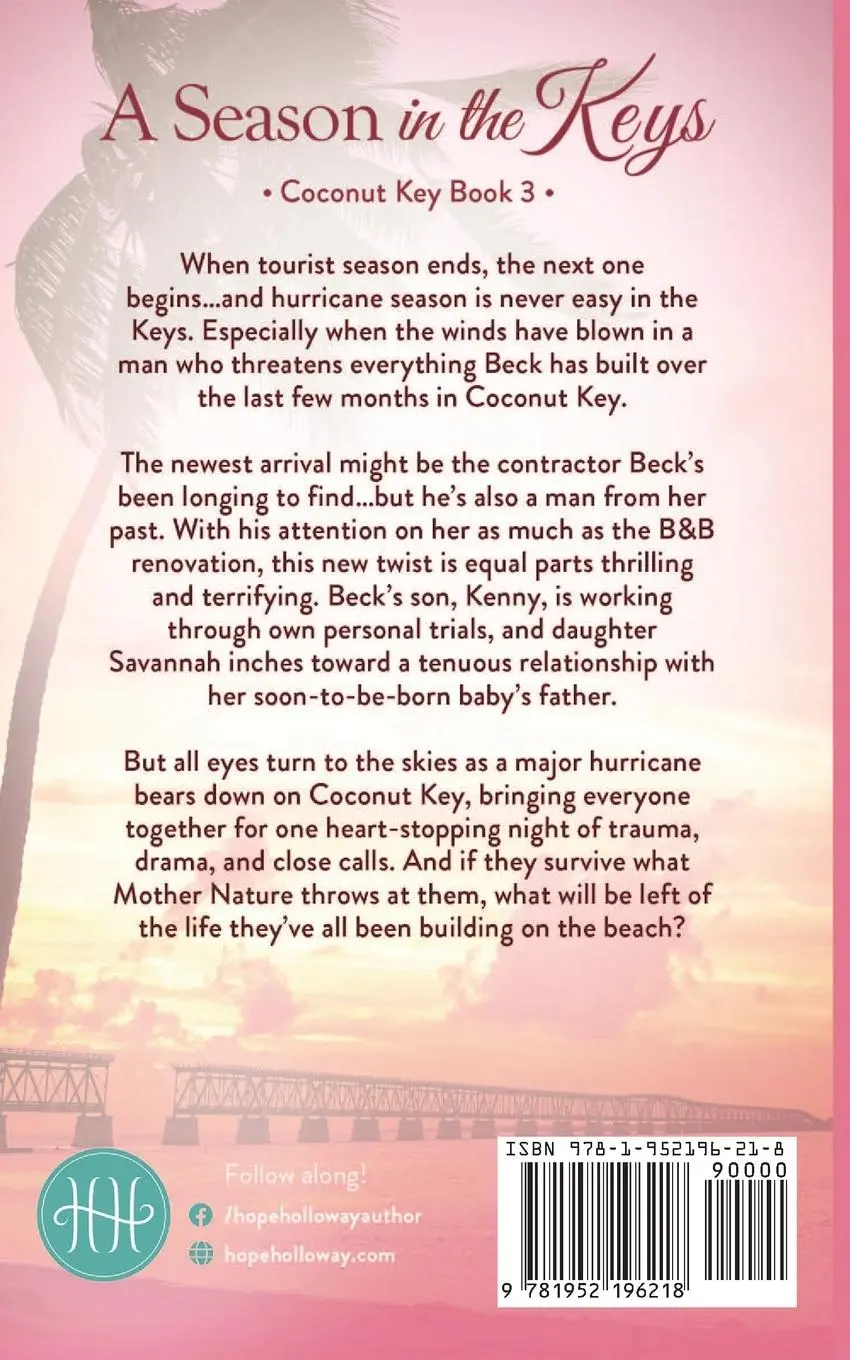 Rückseite: 9781952196218 | A Season in the Keys | Hope Holloway | Taschenbuch | Englisch | 2023