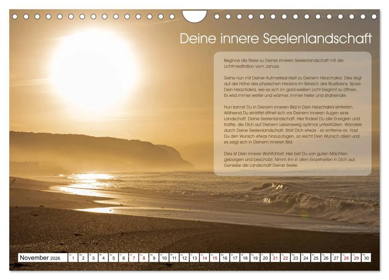 Bild: 9783457756218 | Meditation - Ein Kalender zum Mitmachen (Wandkalender 2026 DIN A4...