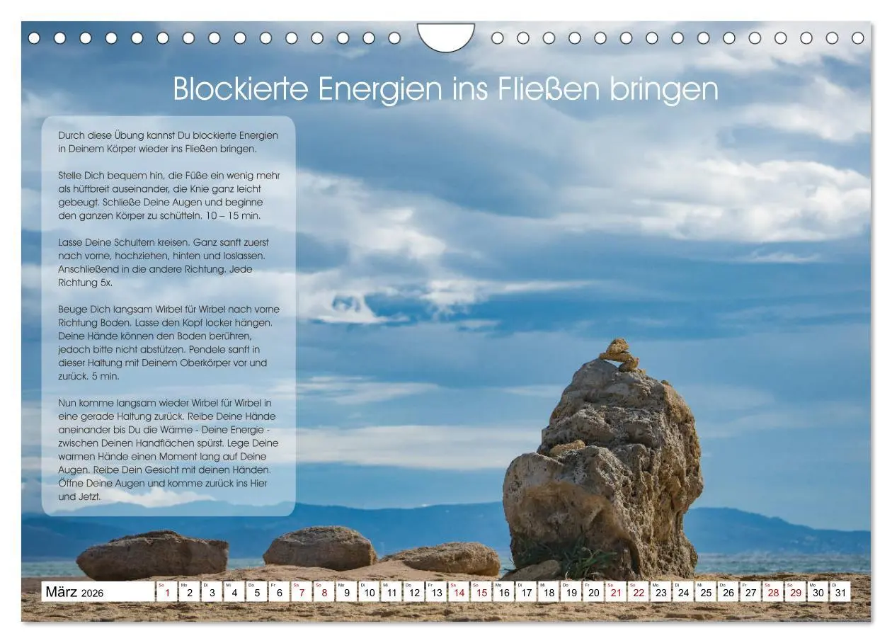 Bild: 9783457756218 | Meditation - Ein Kalender zum Mitmachen (Wandkalender 2026 DIN A4...