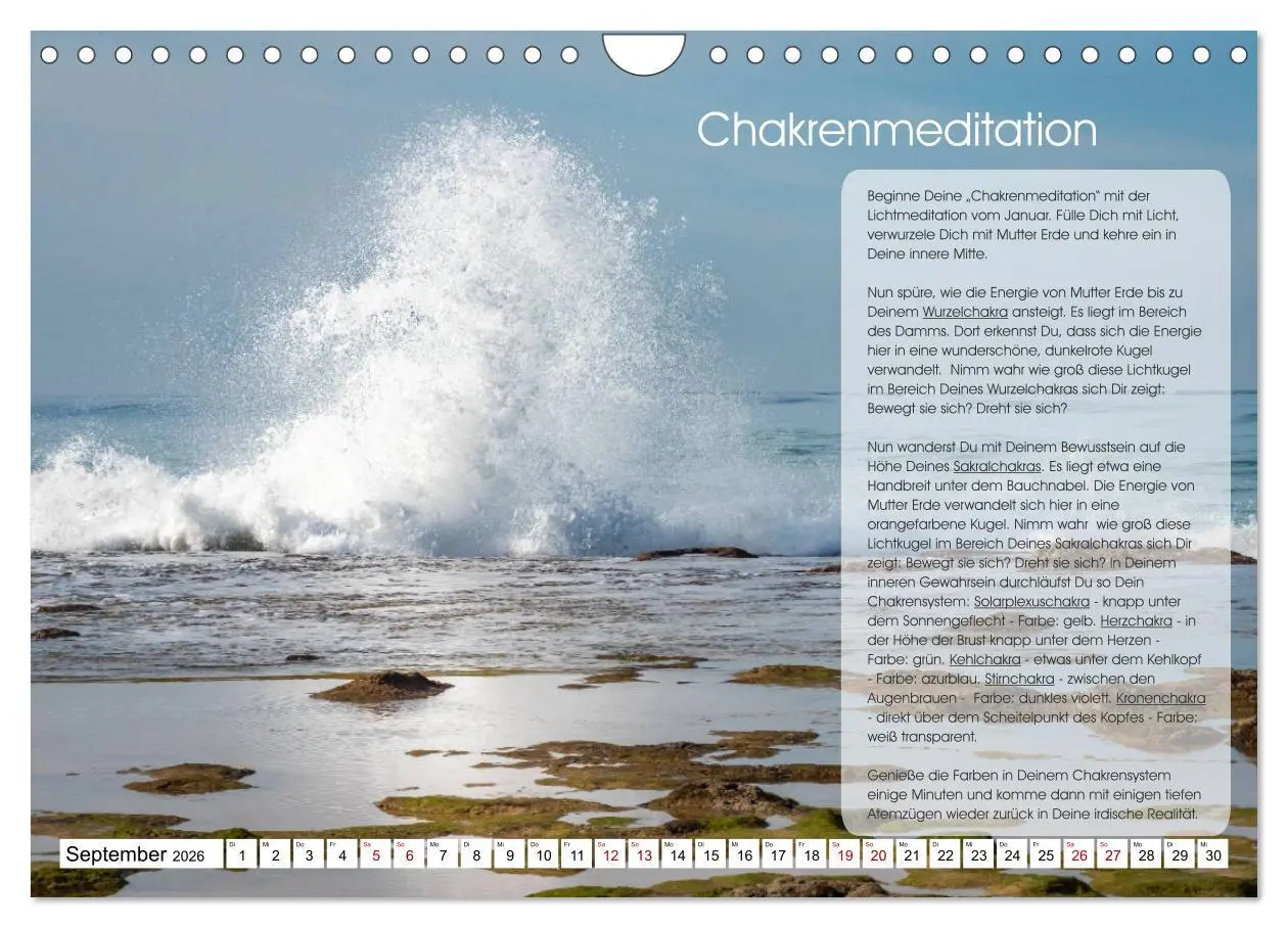 Bild: 9783457756218 | Meditation - Ein Kalender zum Mitmachen (Wandkalender 2026 DIN A4...