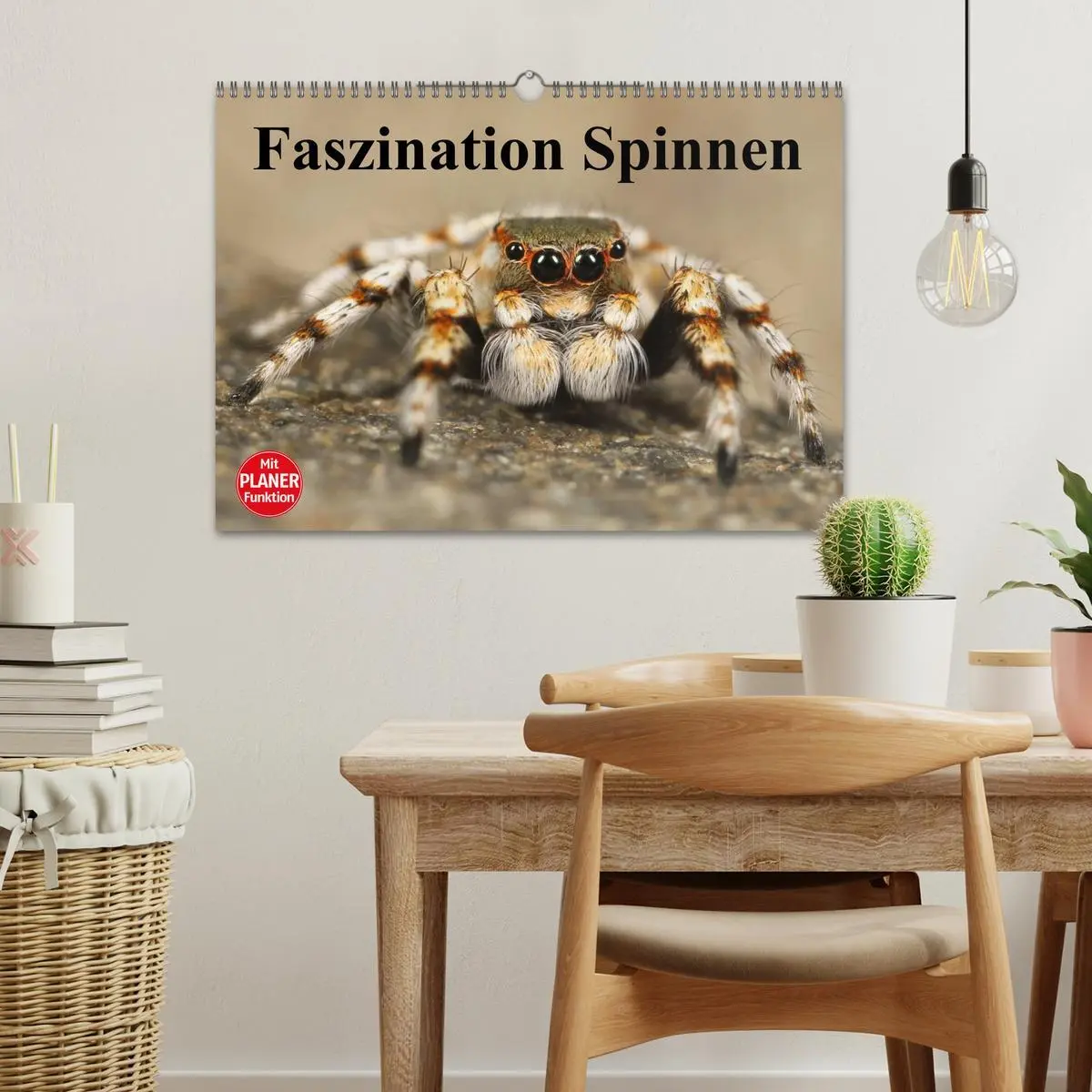 Bild: 9783457996218 | Faszination Spinnen (Wandkalender 2026 DIN A3 quer), CALVENDO...