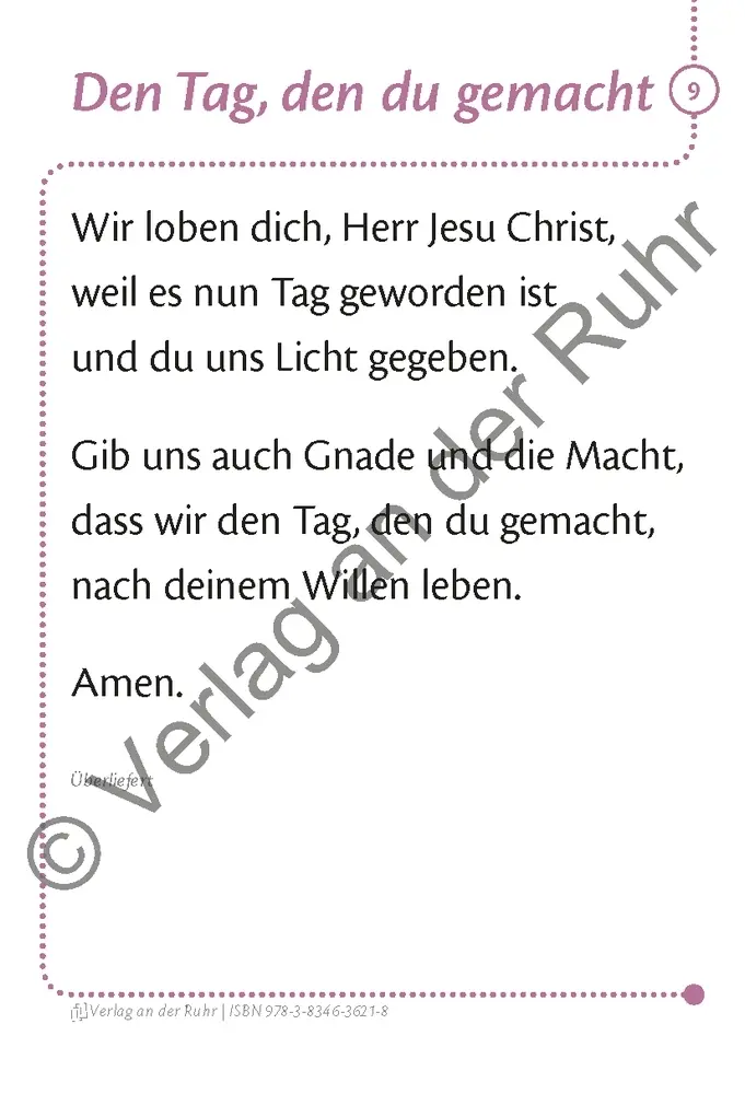 Bild: 9783834636218 | "Gottes Liebe wärme dich ..." - Gebetskarten für Senioren...
