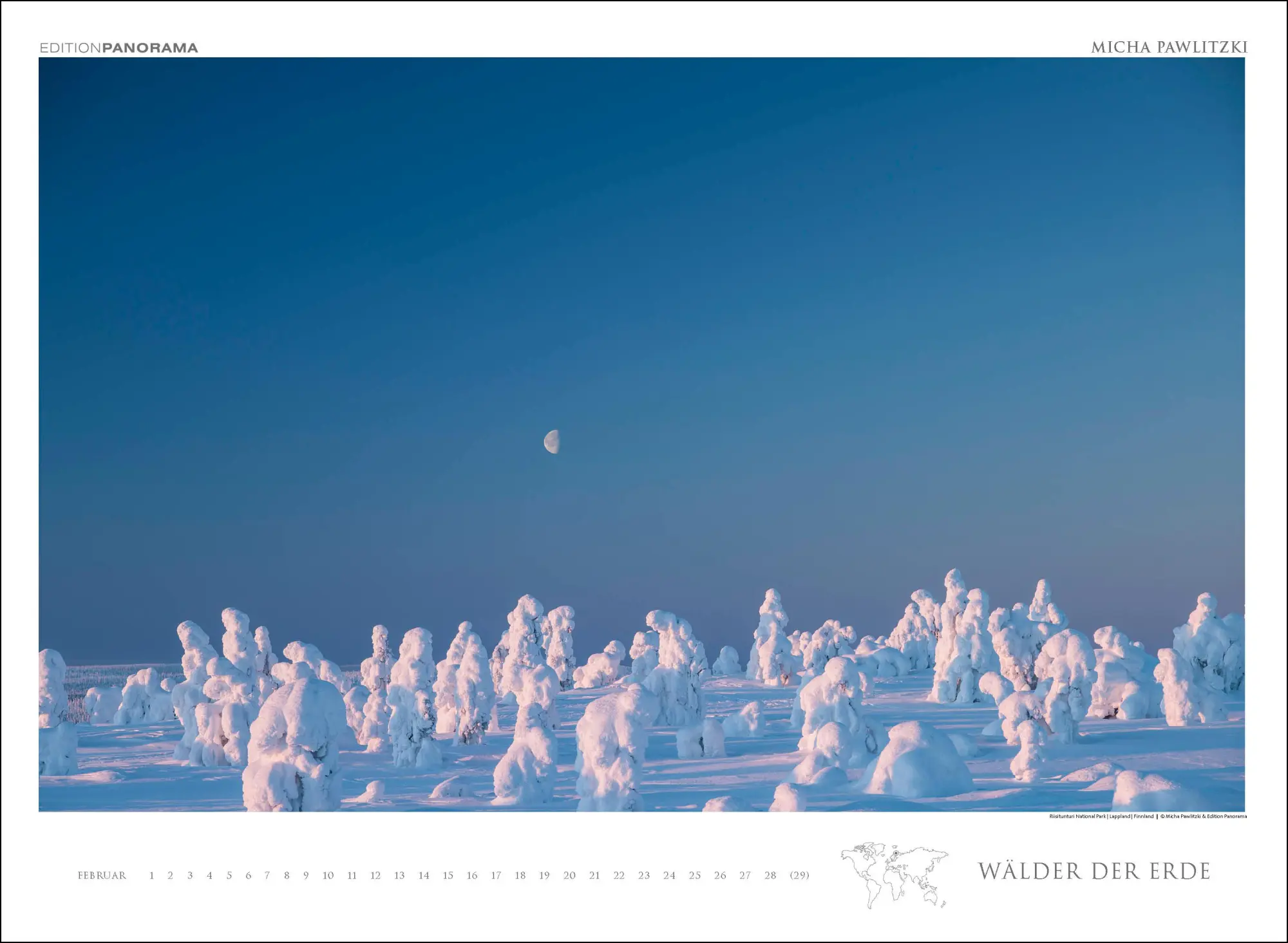 Bild: 9783898236218 | WÄLDER DER ERDE | Immerwährender Kalender im Großformat 80 x 60 cm